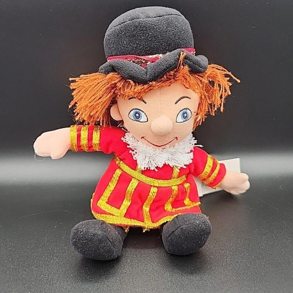 Disney It's a Small World England Boy Bean Bag Plush Beanie Toy Doll NWT